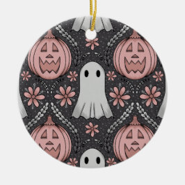 Halloween beauty keramik ornament