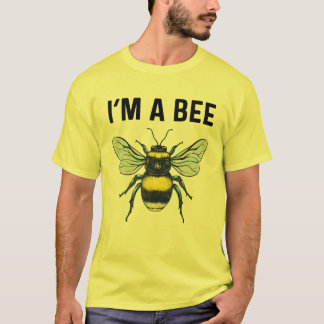 Halloween Bee Costume Ich bin für Männer Frauen Ki T-Shirt