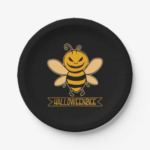Halloween Bee Pappteller