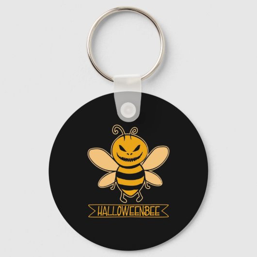 Halloween Bee Schlüsselanhänger (Vorderseite)
