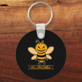Halloween Bee Schlüsselanhänger (Vorderseite)