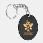 Halloween Bee Schlüsselanhänger (Vorderseite links)