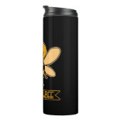 Halloween Bee Thermosbecher (Nach rechts gedreht)