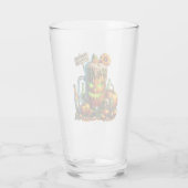 Halloween Beer Glas (Rückseite)