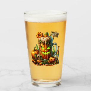 Halloween Beer Glas