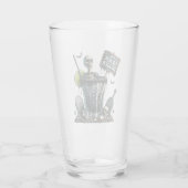 Halloween Beer Glas (Rückseite)