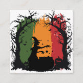 Halloween Begleitkarte (Vorderseite)