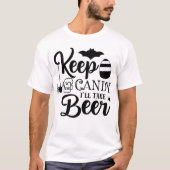 HALLOWEEN BEHIELT DIE KANDY, DIE ICH BIER NEHMEN W T-Shirt (Vorderseite)