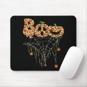 Halloween Bekleidung Spinnennetz Fall Pumpkin Chee Mousepad (Mit Mouse)