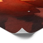 Halloween Belgisch Malinoi mit Pumpkins Beängstige Poster (Ecke)