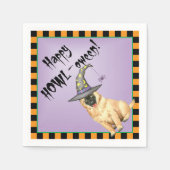 Halloween belgische Tervuren Serviette (Vorderseite)