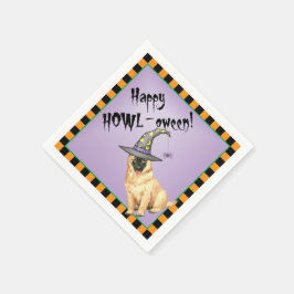 Halloween belgische Tervuren Serviette
