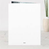 Halloween Bengalische Katze mit Pumpkins Beängstig Karte (Rückseite)