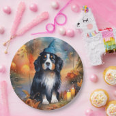 Halloween Berg mit Kürpen Beängstigend Pappteller (Party)