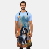 Halloween Berg mit Kürpen Beängstigend Schürze (Getragen)