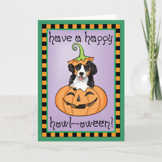 Halloween Berner Karte (Vorderseite)