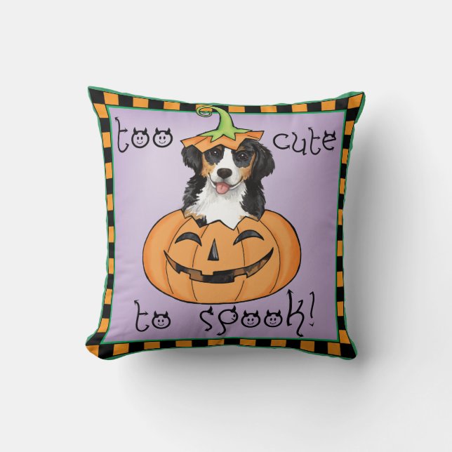 Halloween Berner Kissen (Vorderseite)