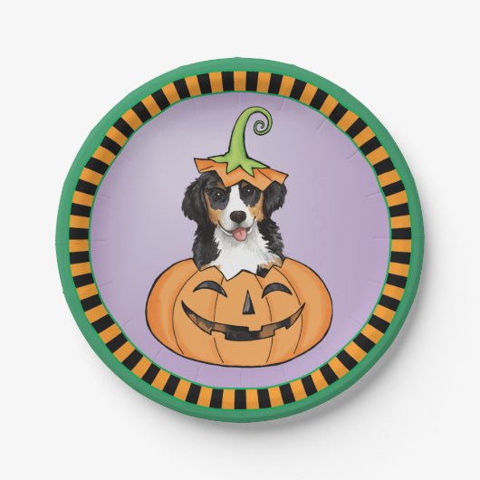 Halloween Berner Pappteller (Vorderseite)