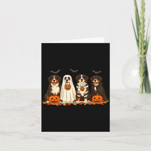 Halloween Berner Sennenhund Geist Soky Berner Karte