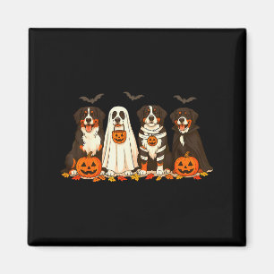 Halloween Berner Sennenhund Geist Soky Berner Magnet