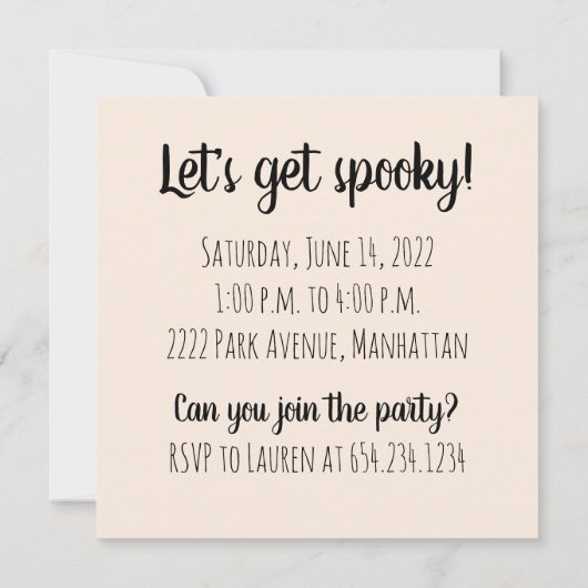 Halloween Bernese Mountain Hogs Pumpkin Einladung (Rückseite)