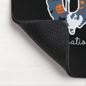 Halloween Berufsheim Geisterspöttin Mousepad (Ecke)
