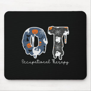 Halloween Berufsheim Geisterspöttin Mousepad