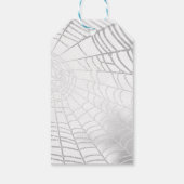 Halloween-Besen, beängstigender Augapfel, Spinnenn Geschenkanhänger (Rückseite)