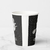 Halloween-Besen, beängstigender Augapfel, Spinnenn Pappbecher (Rechts)