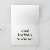 Halloween Best Hexen Karte (Innenseite)