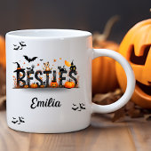 Halloween Besties Grafische Tasse für Freunde