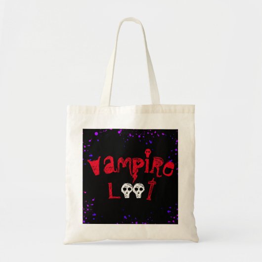 Halloween-Beute-Tasche - Vampirs-Beute - Tragetasche (Vorne)