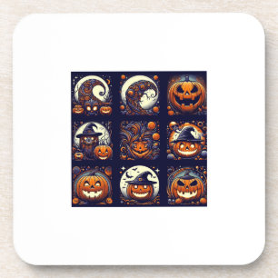 Halloween Beverage Coaster Getränkeuntersetzer