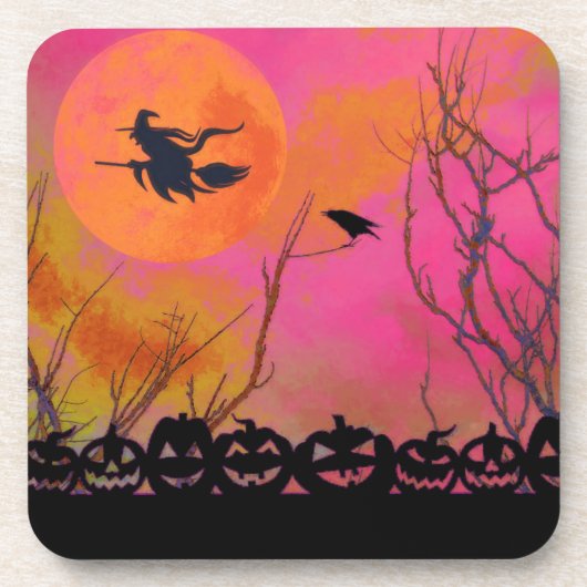 Halloween Beverage Coaster Getränkeuntersetzer (Vorderseite)