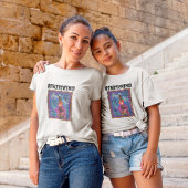 Halloween Bewitching and Bats Girls T-Shirt