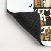 Halloween-Bibliothek1 Mousepad (Ecke)