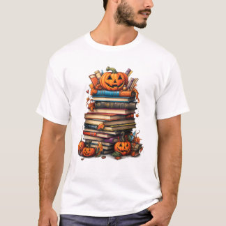 Halloween-Bibliothekarin Buchliebhaberin T-Shirt