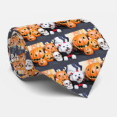 Halloween - Bichon Frise - Andi Krawatte (Gerollt)