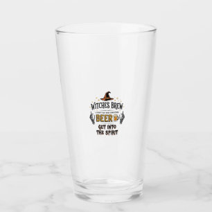Halloween-Bier Hokuspokus Lustig Vintage_1 Glas