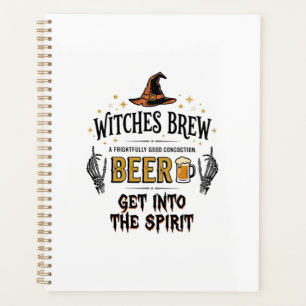 Halloween-Bier Hokuspokus Lustig Vintage_1 Planer