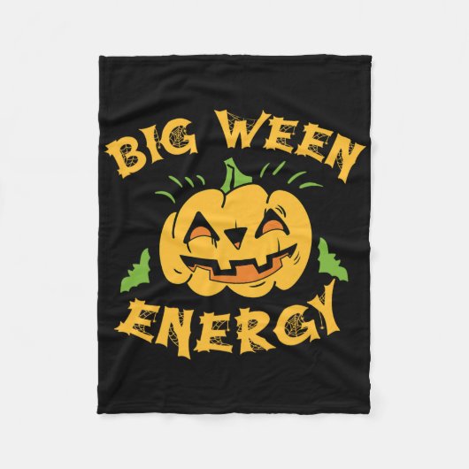 Halloween Big Ween Kostüm Pumpkin Lover Oktober T Fleecedecke (Vorderseite)