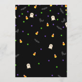 Halloween Bilderbuch Emoji Duschgame Programm (Rückseite)