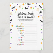 Halloween Bilderbuch Emoji Duschgame Programm (Vorderseite)
