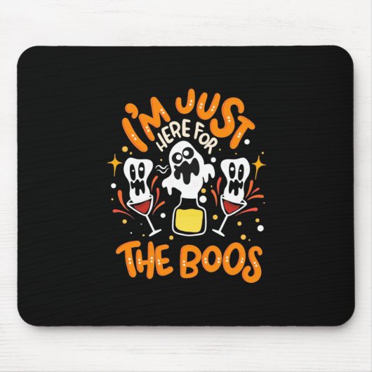 Halloween bin ich gerade hier für die Boos Mousepad (Vorne)