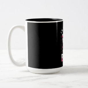 Halloween bin ich gerade hier für die Boos Zweifarbige Tasse
