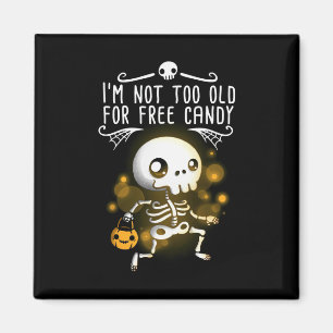 Halloween bin ich nicht zu alt magnet