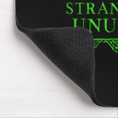 Halloween bin ich selber seltsam und ungewöhnlich  mousepad (Ecke)