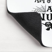 Halloween bin ich selber seltsam und ungewöhnlich mousepad (Ecke)
