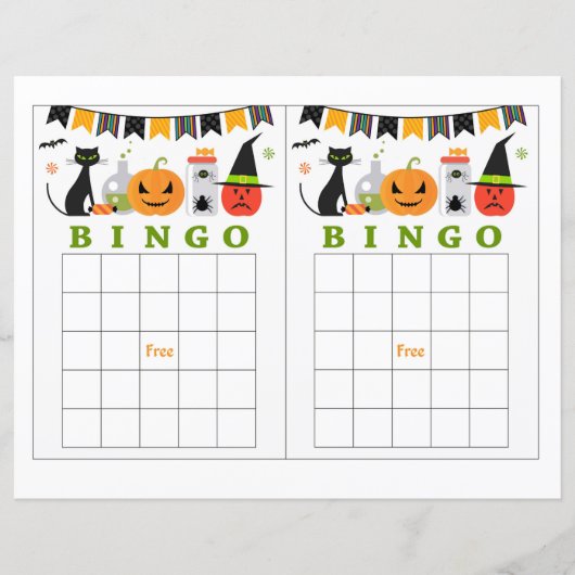 Halloween Bingo (Vorderseite)