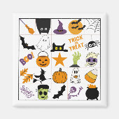 Halloween Bingo Card Magnet (Vorne)